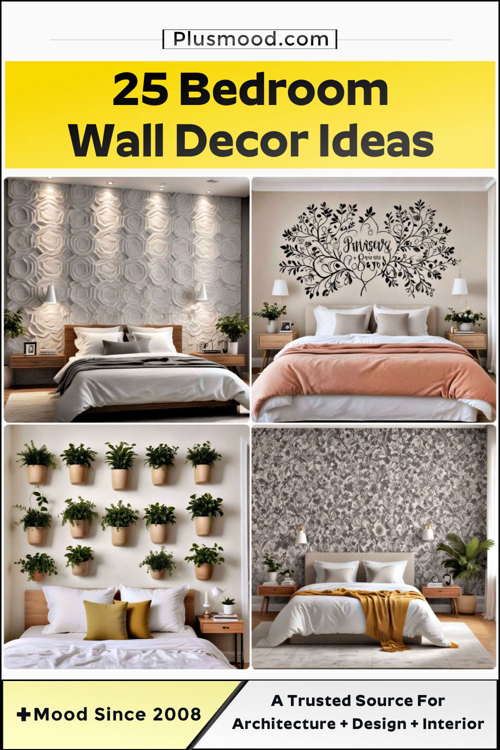 bedroom wall decor ideas and inspiration