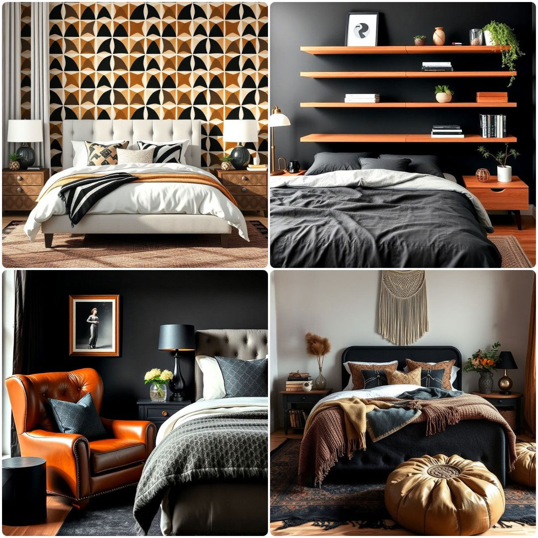 15 Black and Brown Bedroom Ideas for A Cozy Atmosphere