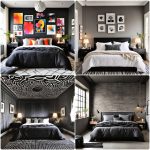 black bedroom ideas