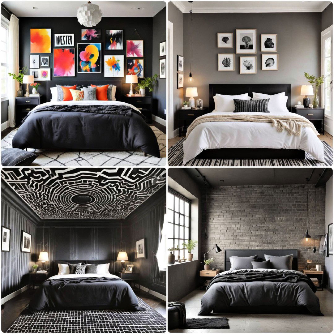 30 Black Bedroom Ideas for A Dramatic Look