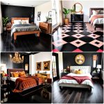 black floor bedroom ideas