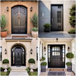 black front door ideas