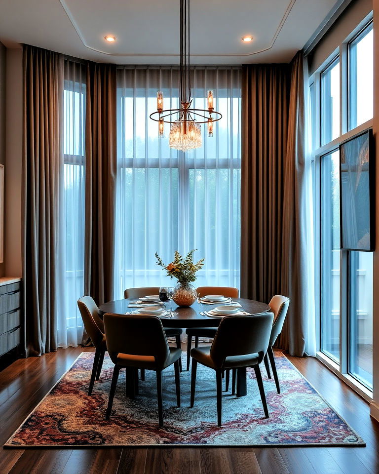blackout dining room curtains