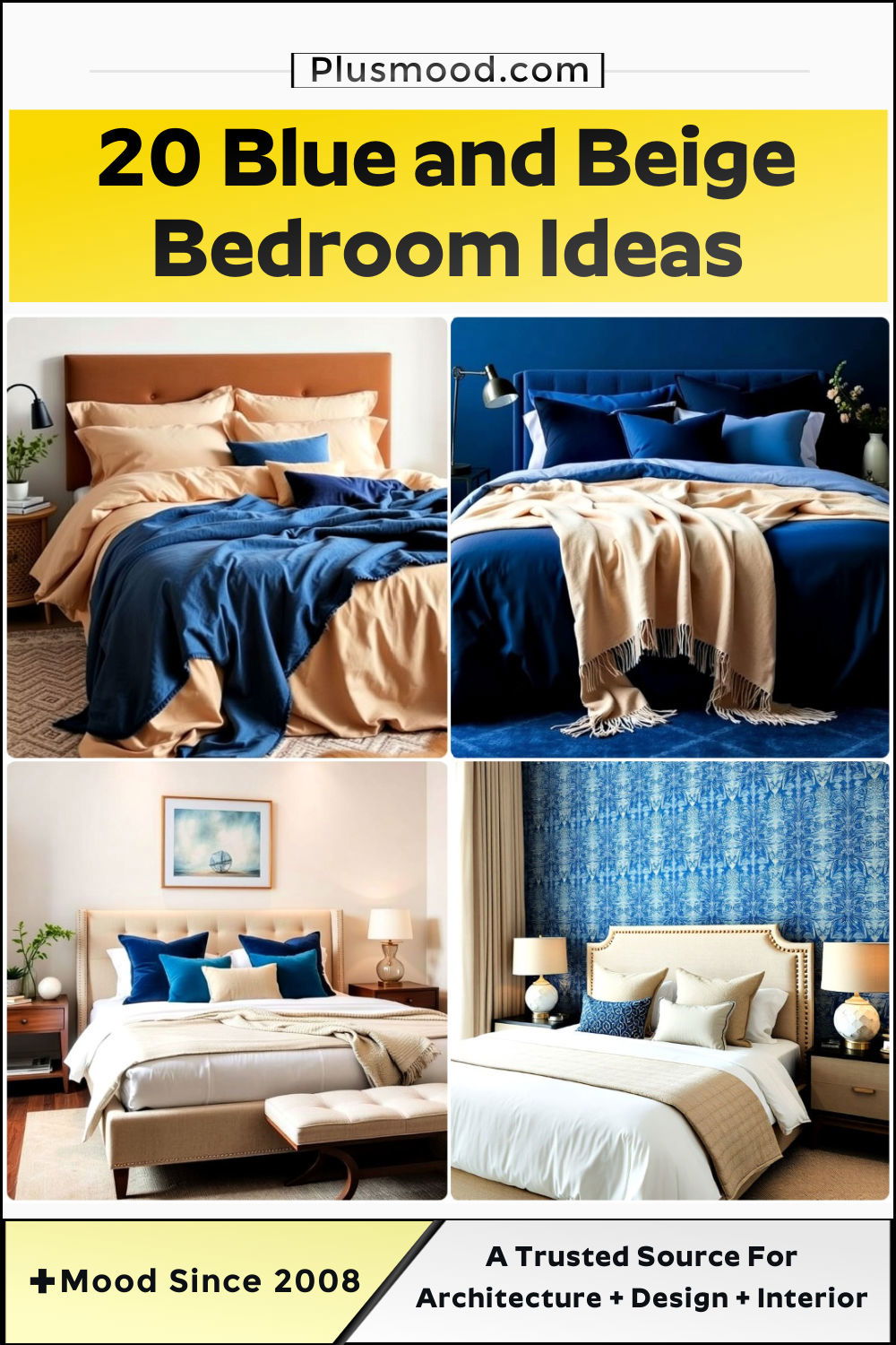 blue and beige bedroom ideas and inspiration