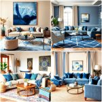 blue and beige living room ideas