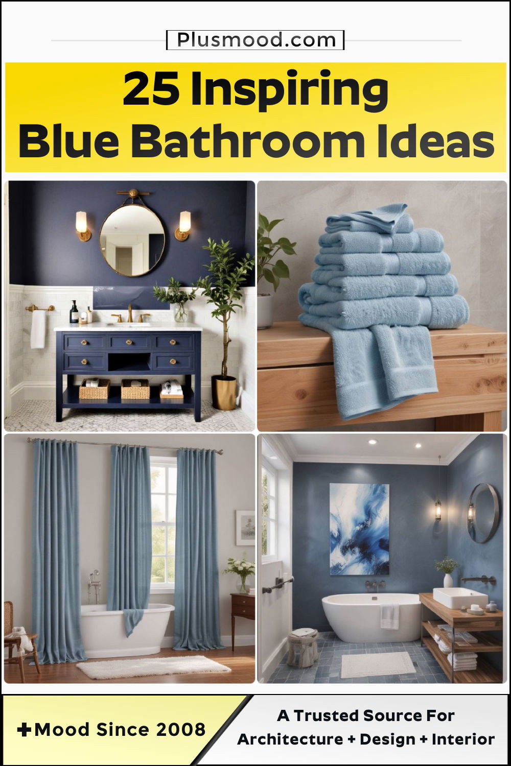 blue bathroom ideas and inspiration