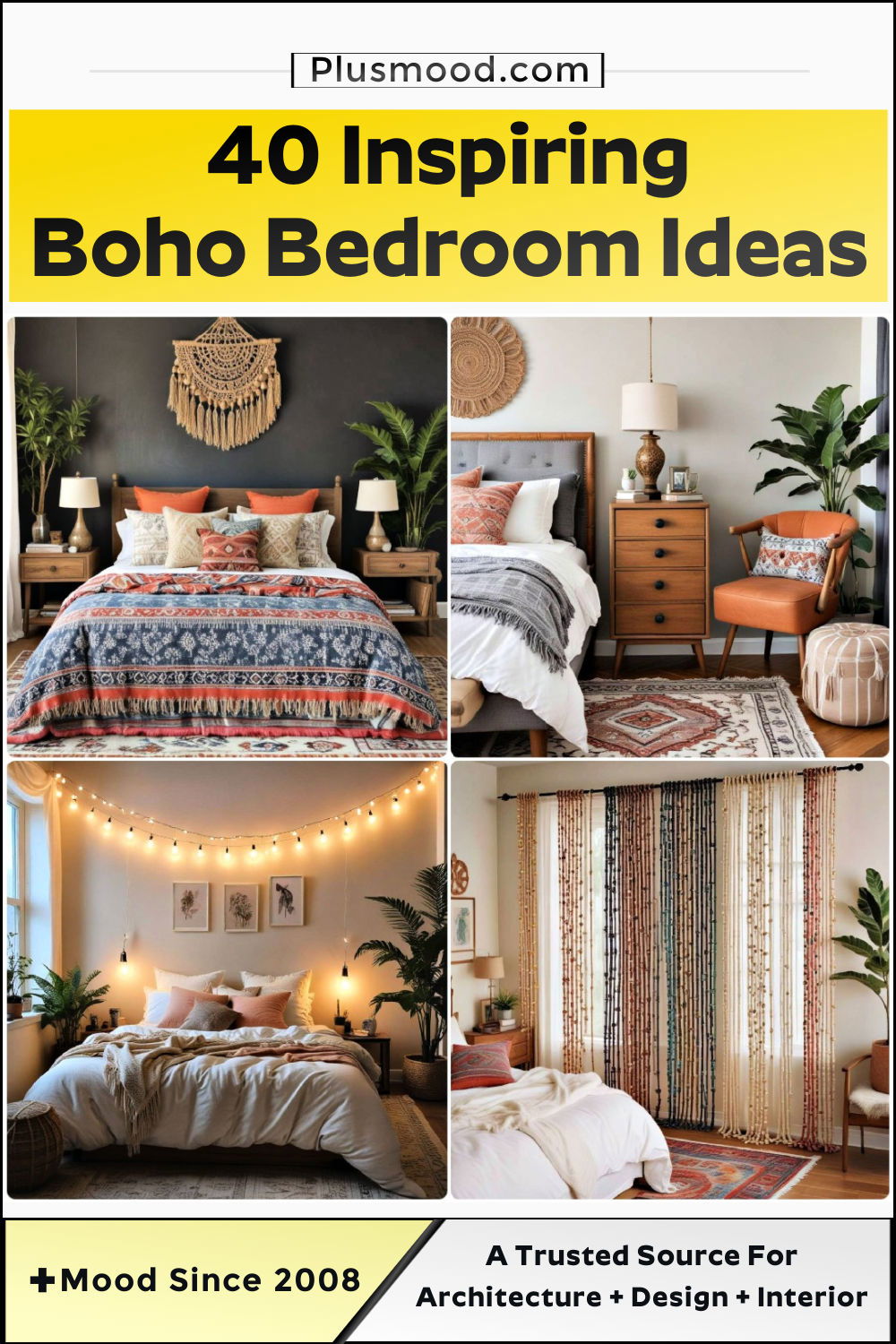 boho bedroom ideas and inspiration