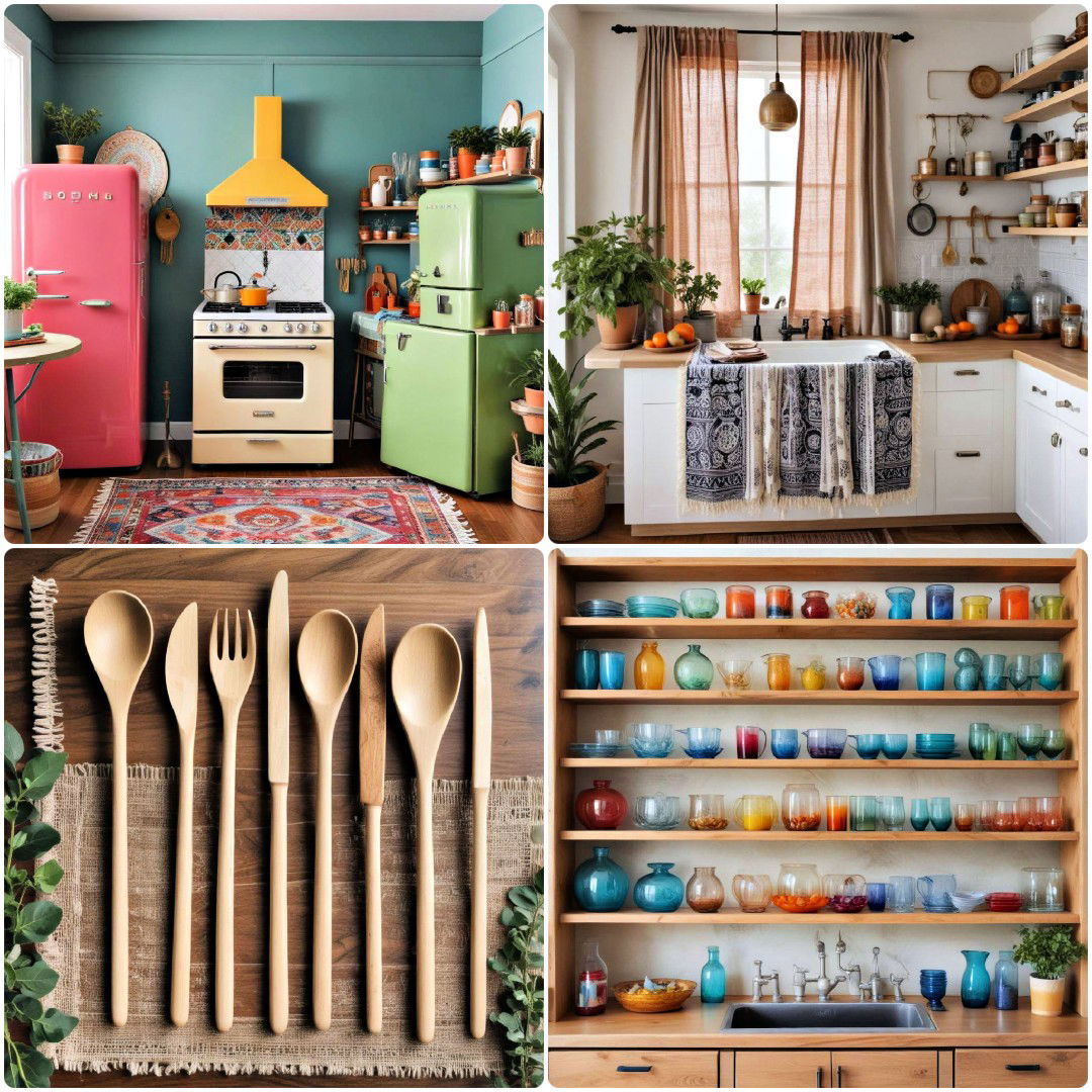 30 Boho Kitchen Ideas for A Bohemian Touch