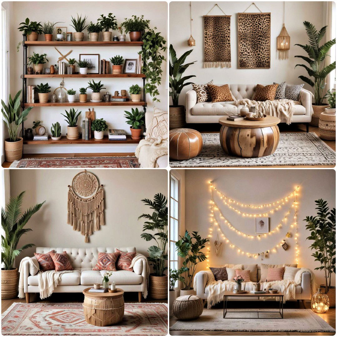 40 Boho Living Room Ideas To Refresh Your Home Decor