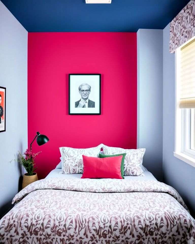 bold accent wall