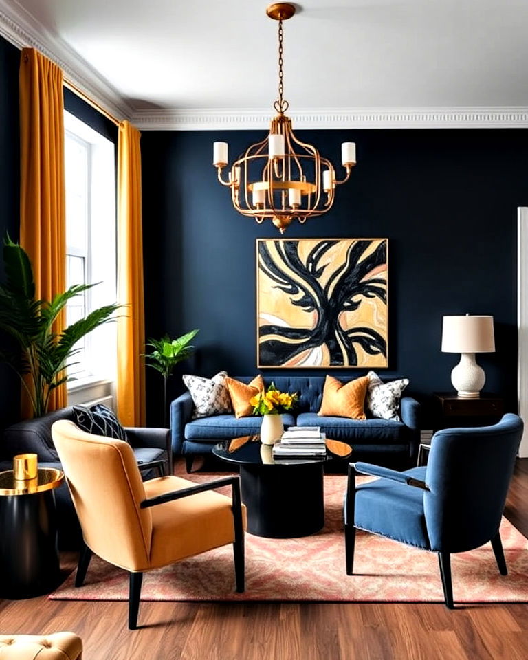 bold accent walls with paint