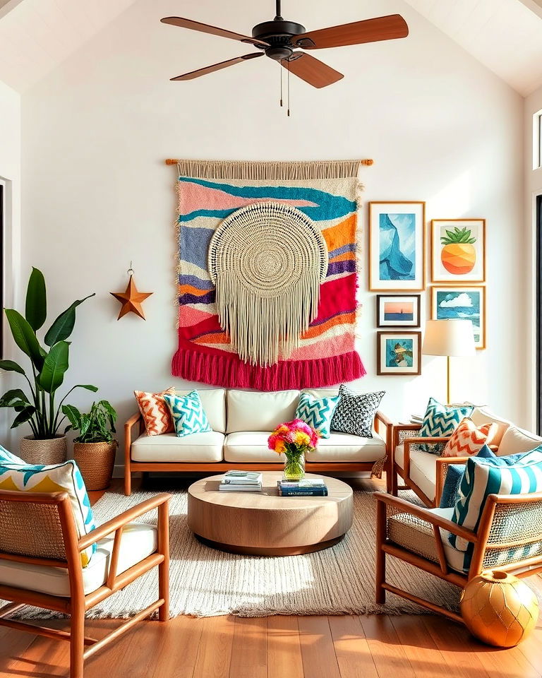 bold art and wall hangings