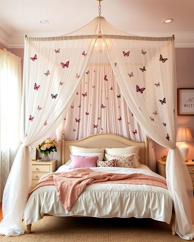 butterfly canopy bed