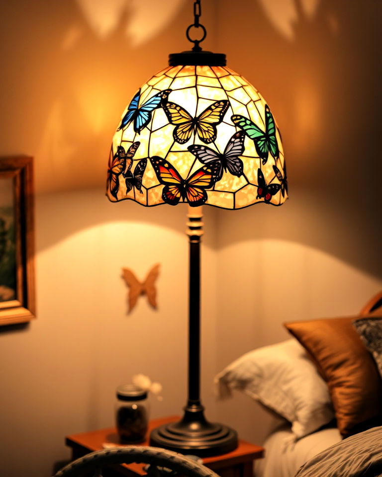 butterfly lamp shades