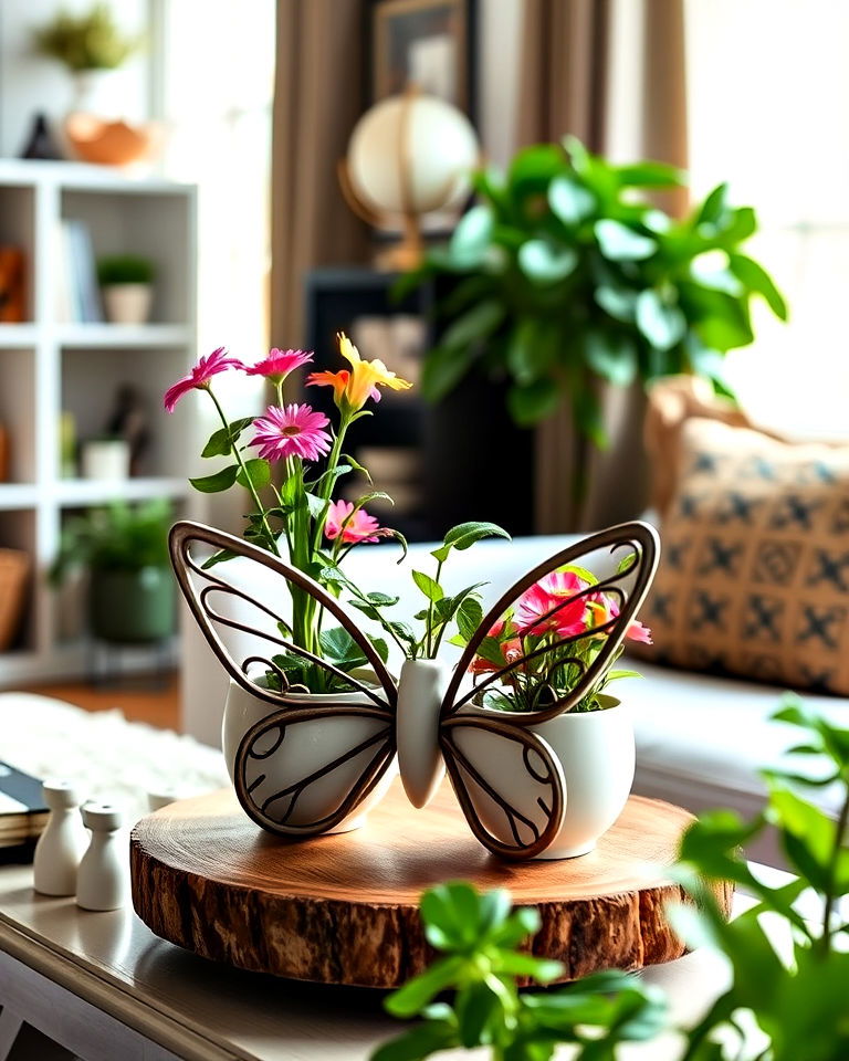 butterfly planters