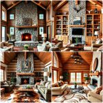 cabin living room ideas