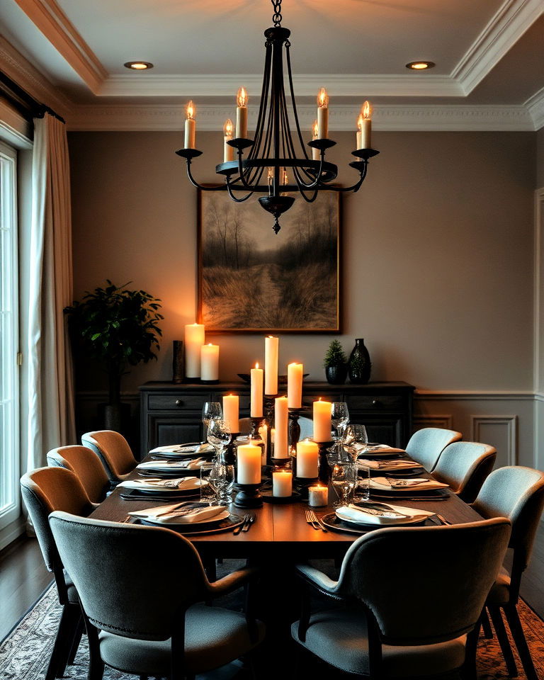candlelit ambiance