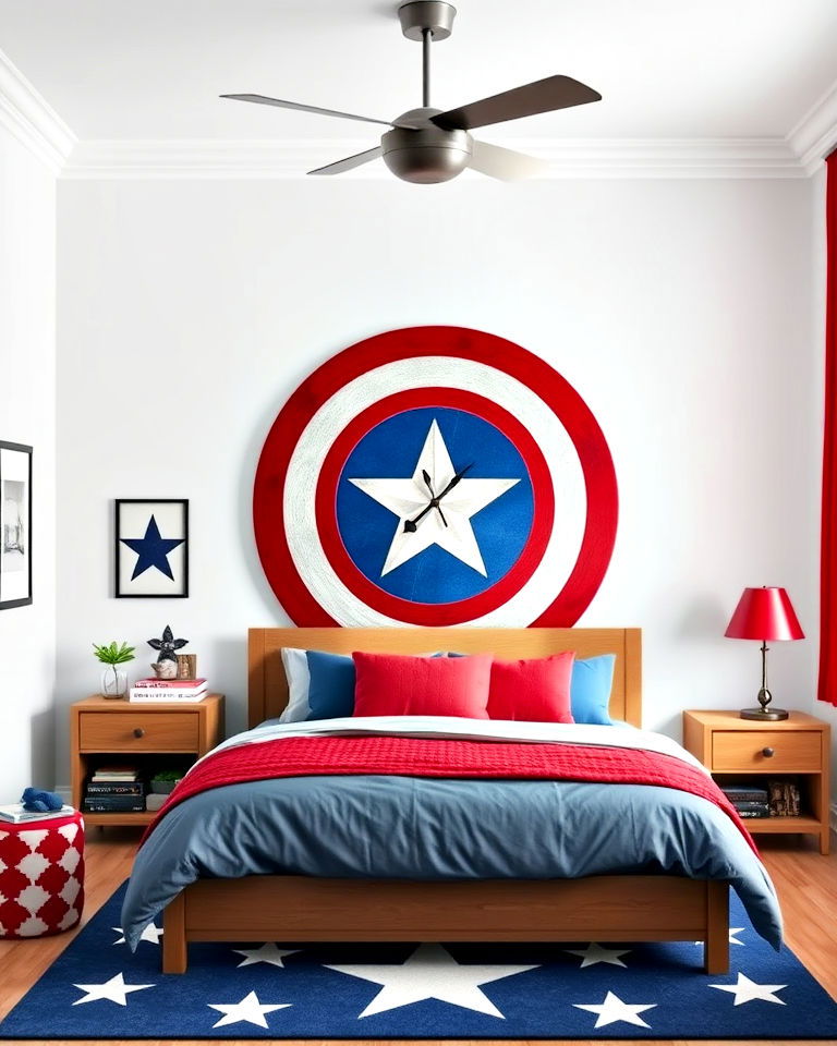 captain america s shield decor