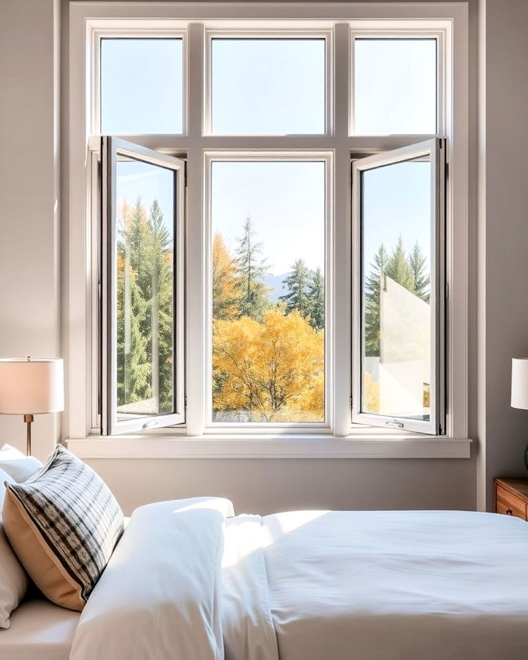casement windows for maximum ventilation