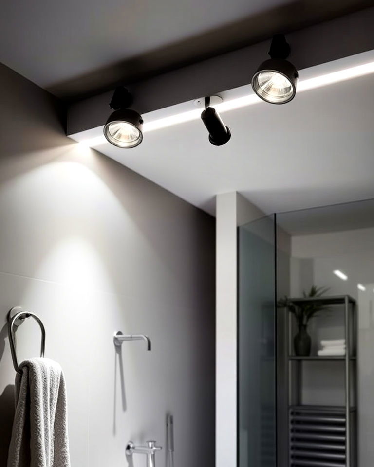 ceiling mounted spotlights for your bathroom