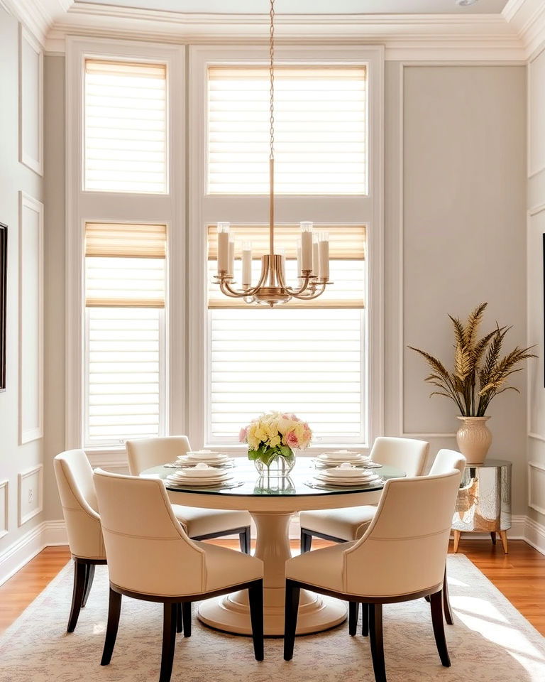 cellular shades for dining room windows