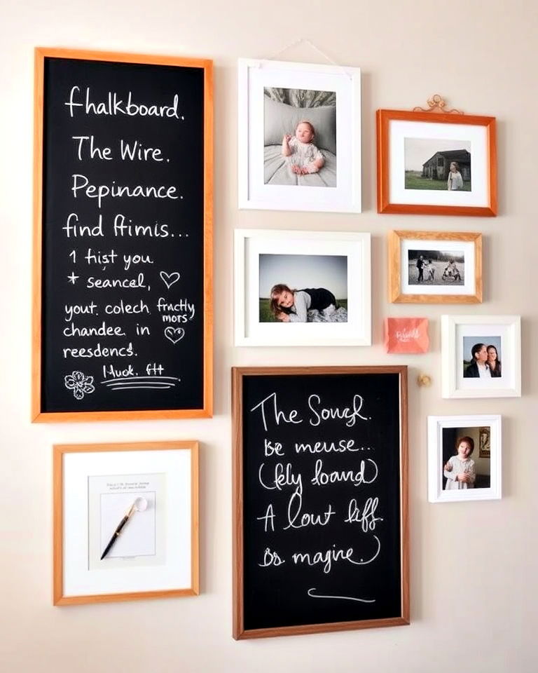 chalkboard and art mix gallery