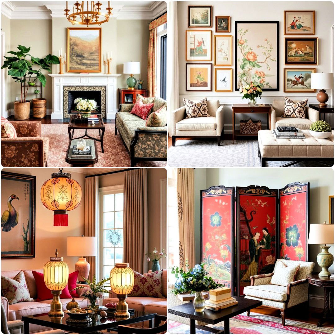 15 Chinoiserie Living Room Ideas for An Elegant Look