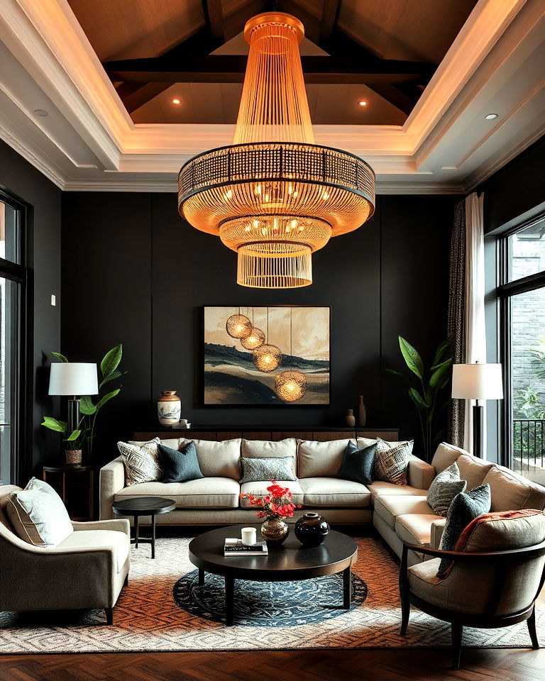 choose a statement lighting fixture