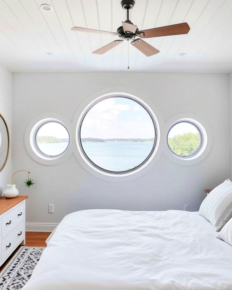 circular windows for a unique look