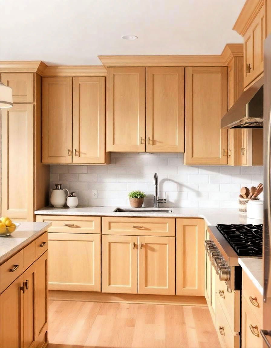 classic shaker maple cabinets