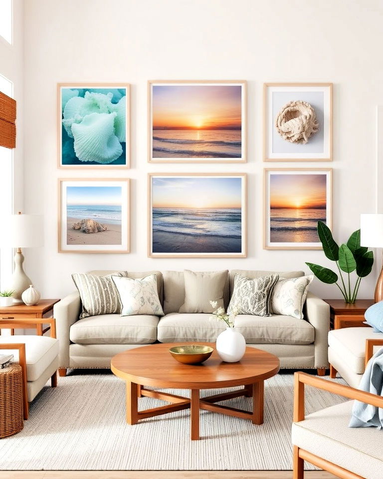 coastal artwork and photography