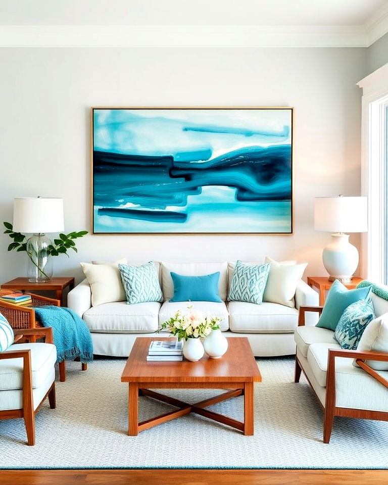 coastal artwork for living room