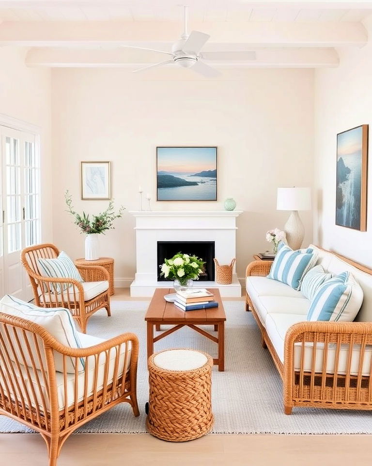 coastal retreat vibe living room