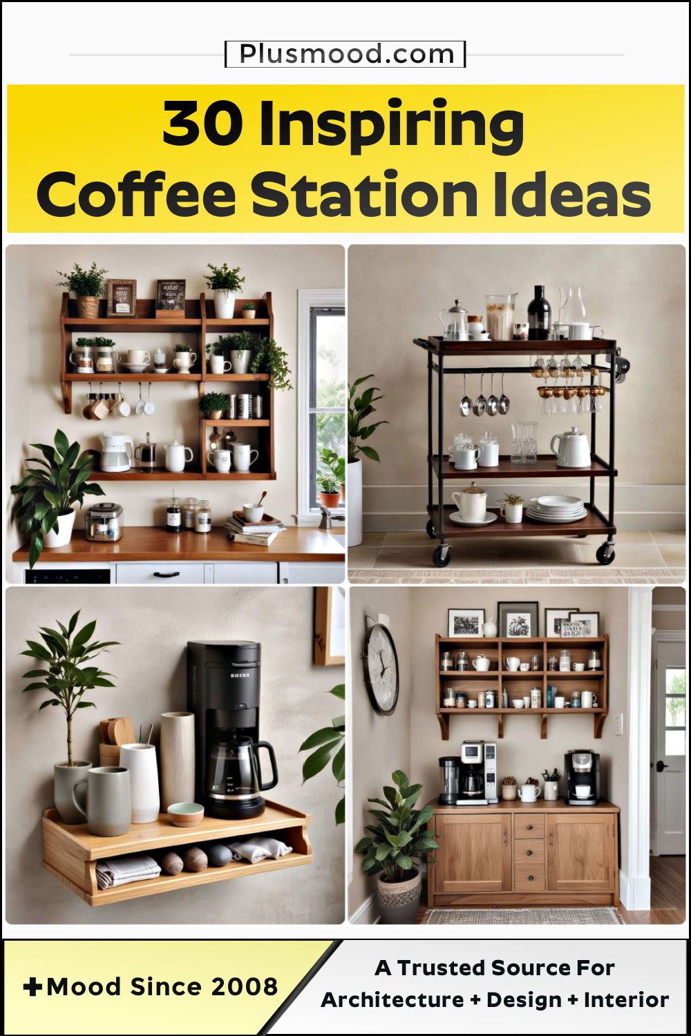 coffee station ideas and inspiration