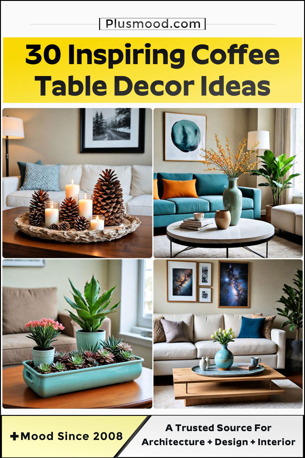 coffee table decor ideas and inspiration