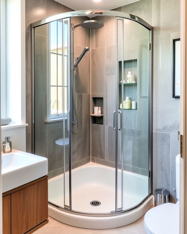 compact shower stall