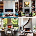 concrete fireplace ideas