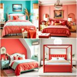 coral bedroom ideas