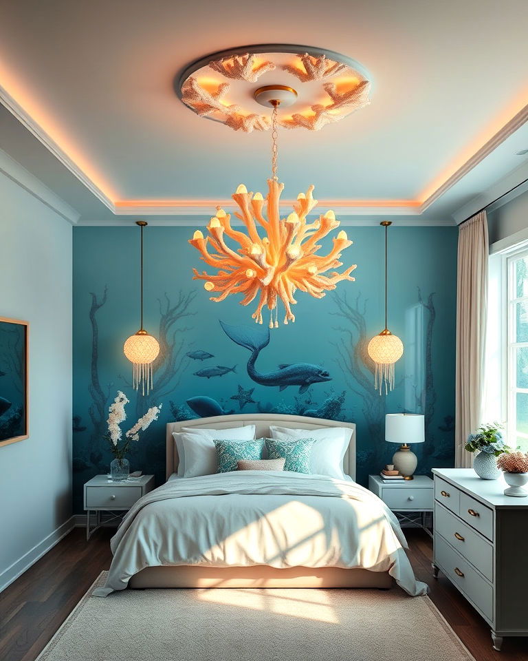 coral reef inspired lighting