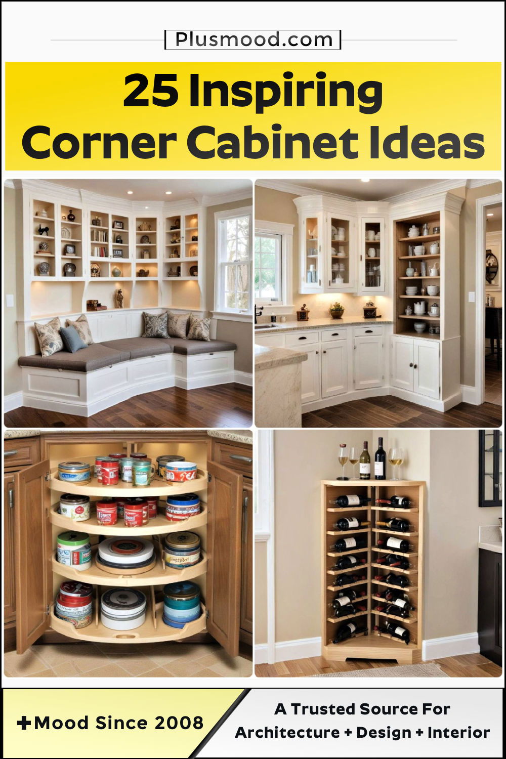 corner cabinet ideas and inspiration