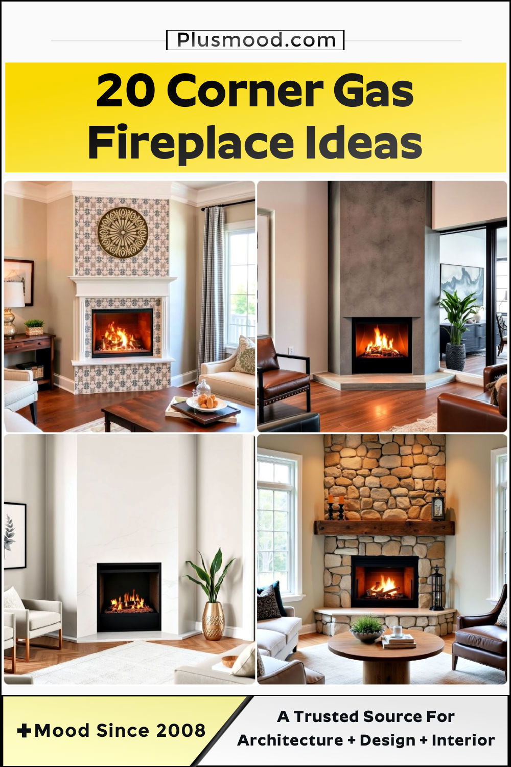 corner gas fireplace ideas and inspiration