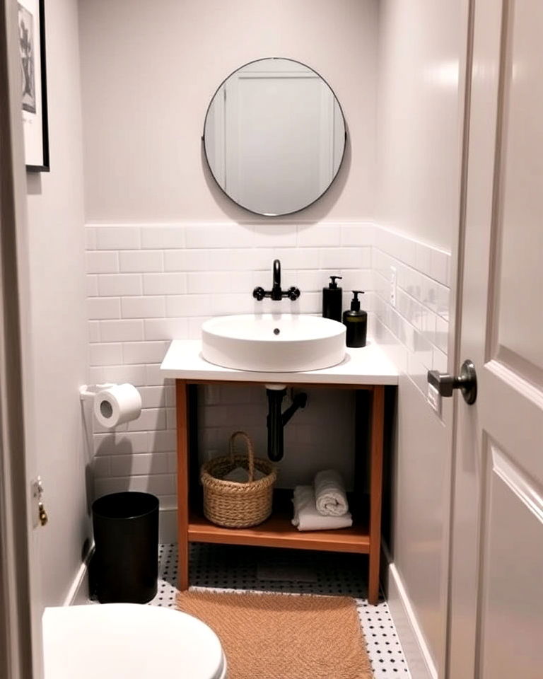 corner sink for efficiency