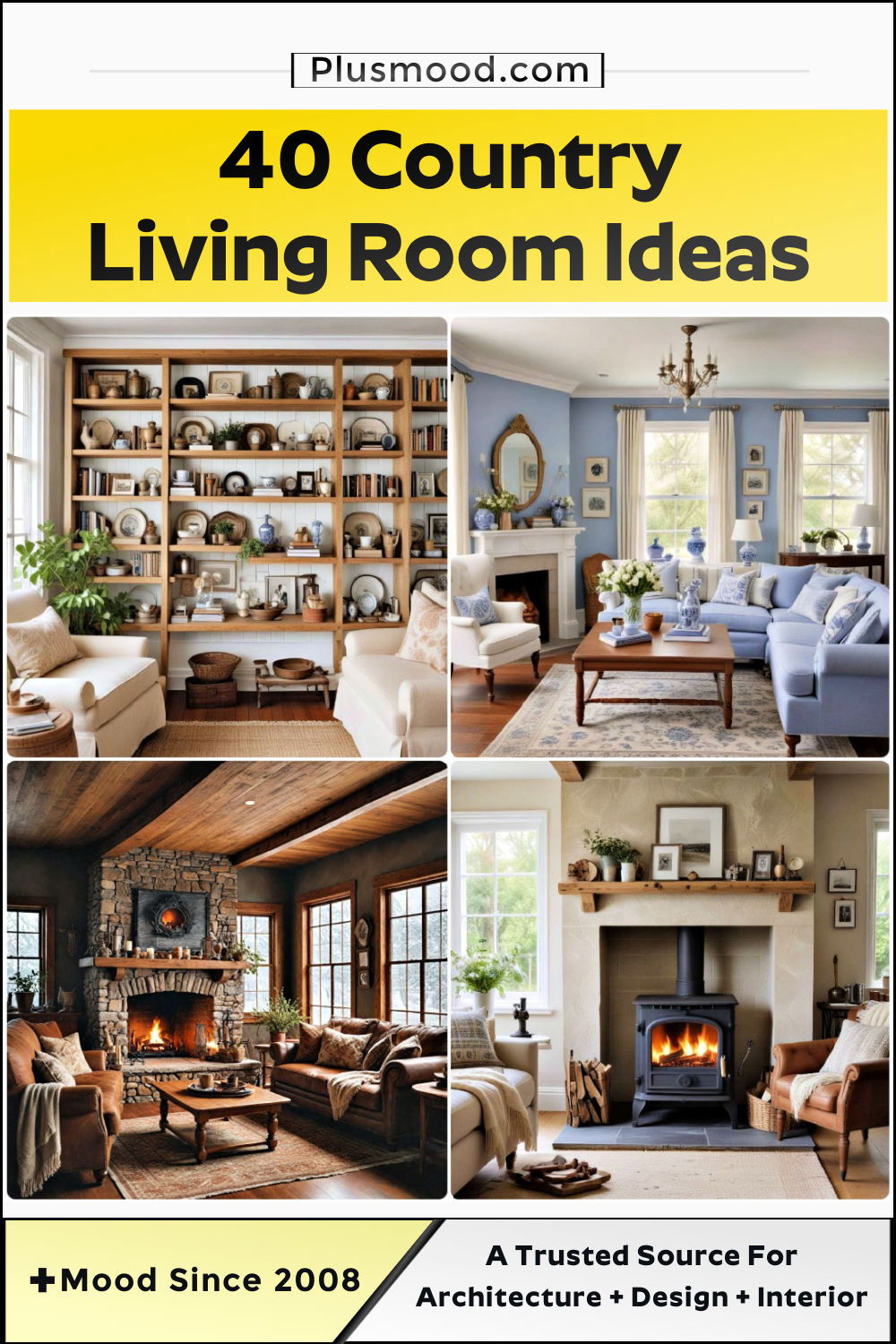 country living room ideas and inspiration