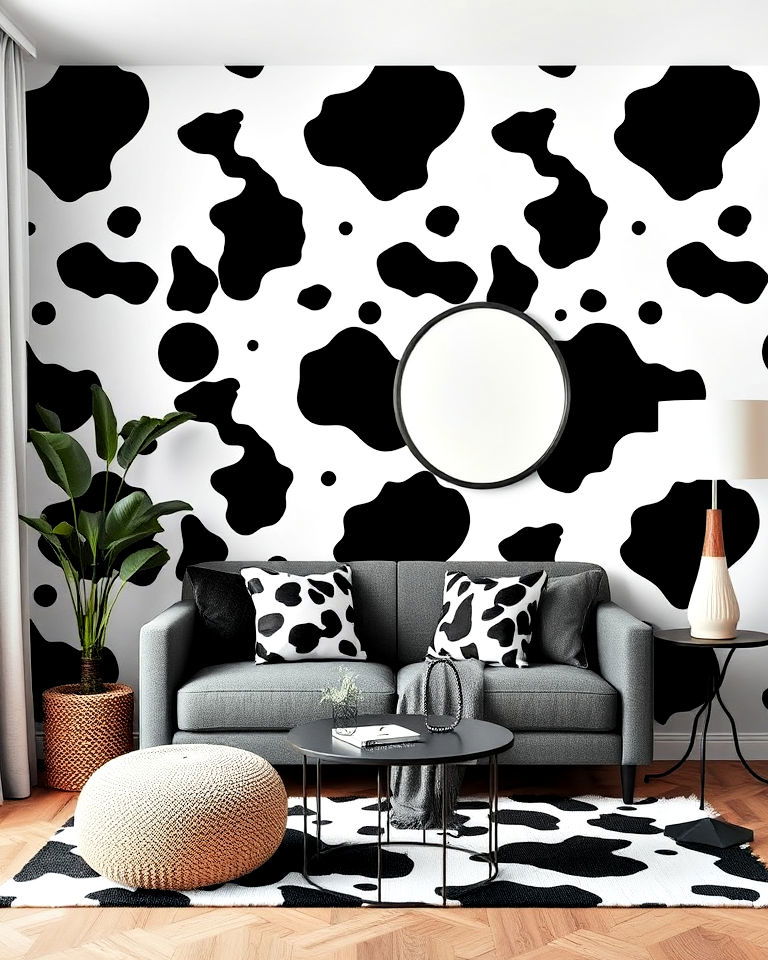 cow print wallpaper