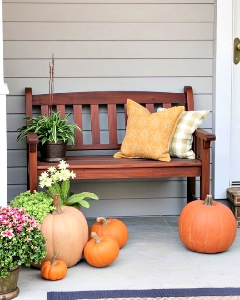 cozy seating area near front door