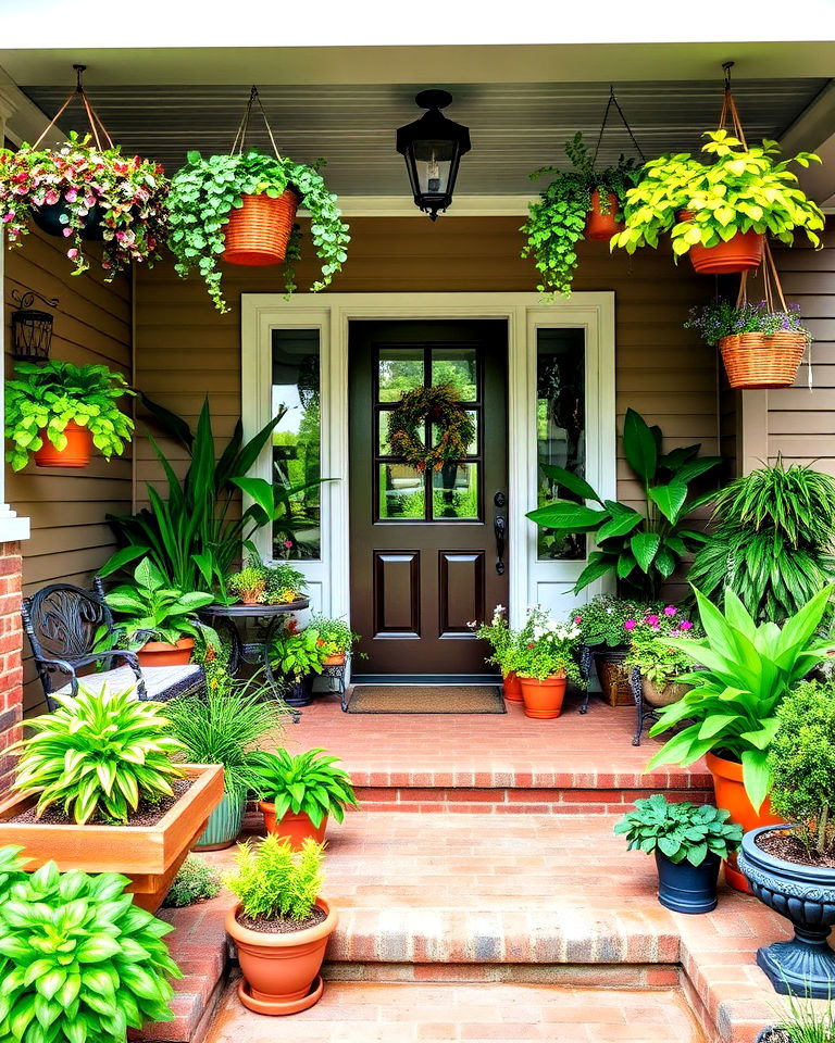 creating a porch garden