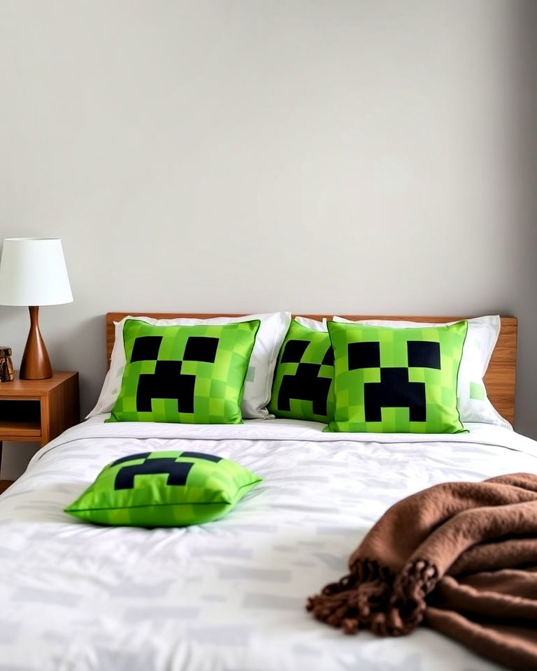 creeper head pillows