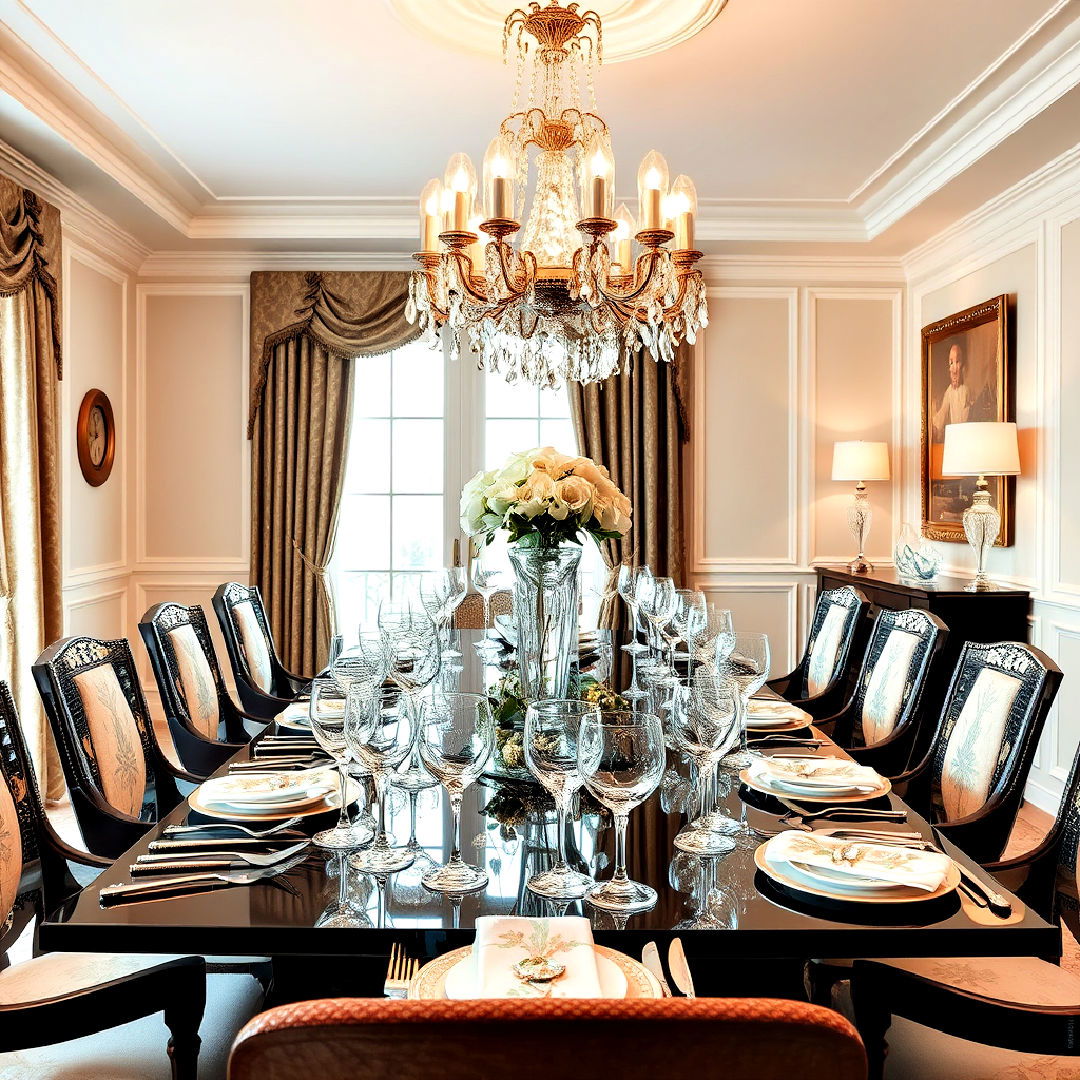 crystal glassware to add add luxury