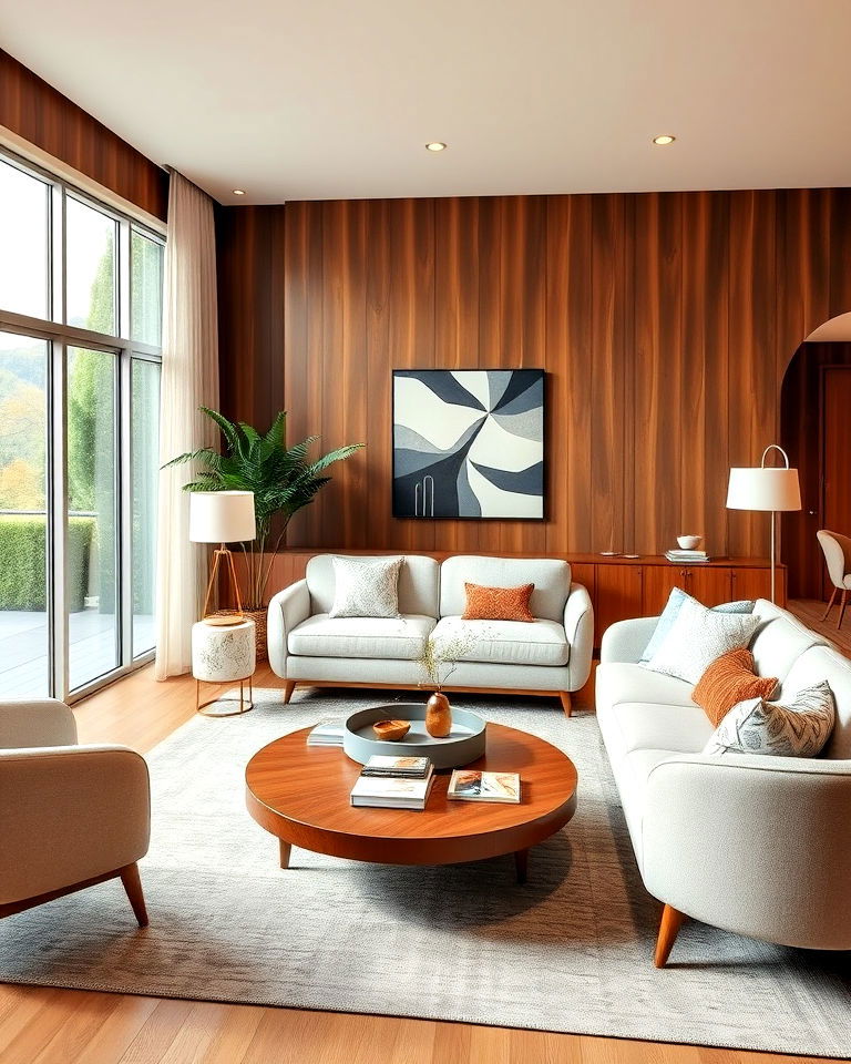 curved furniture for soft elegance