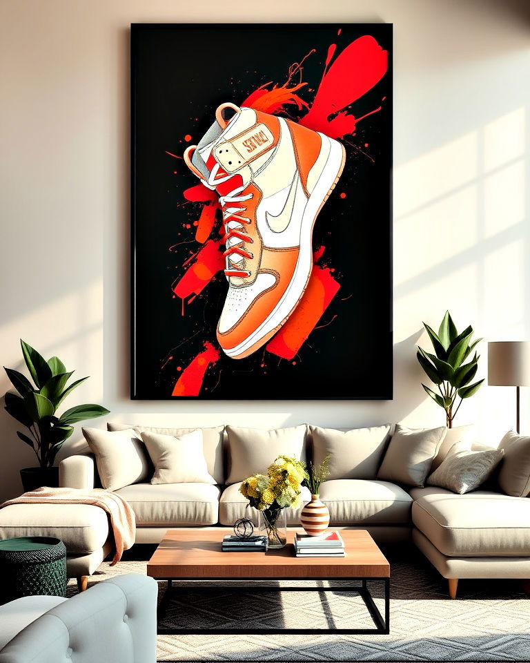 custom sneaker artwork